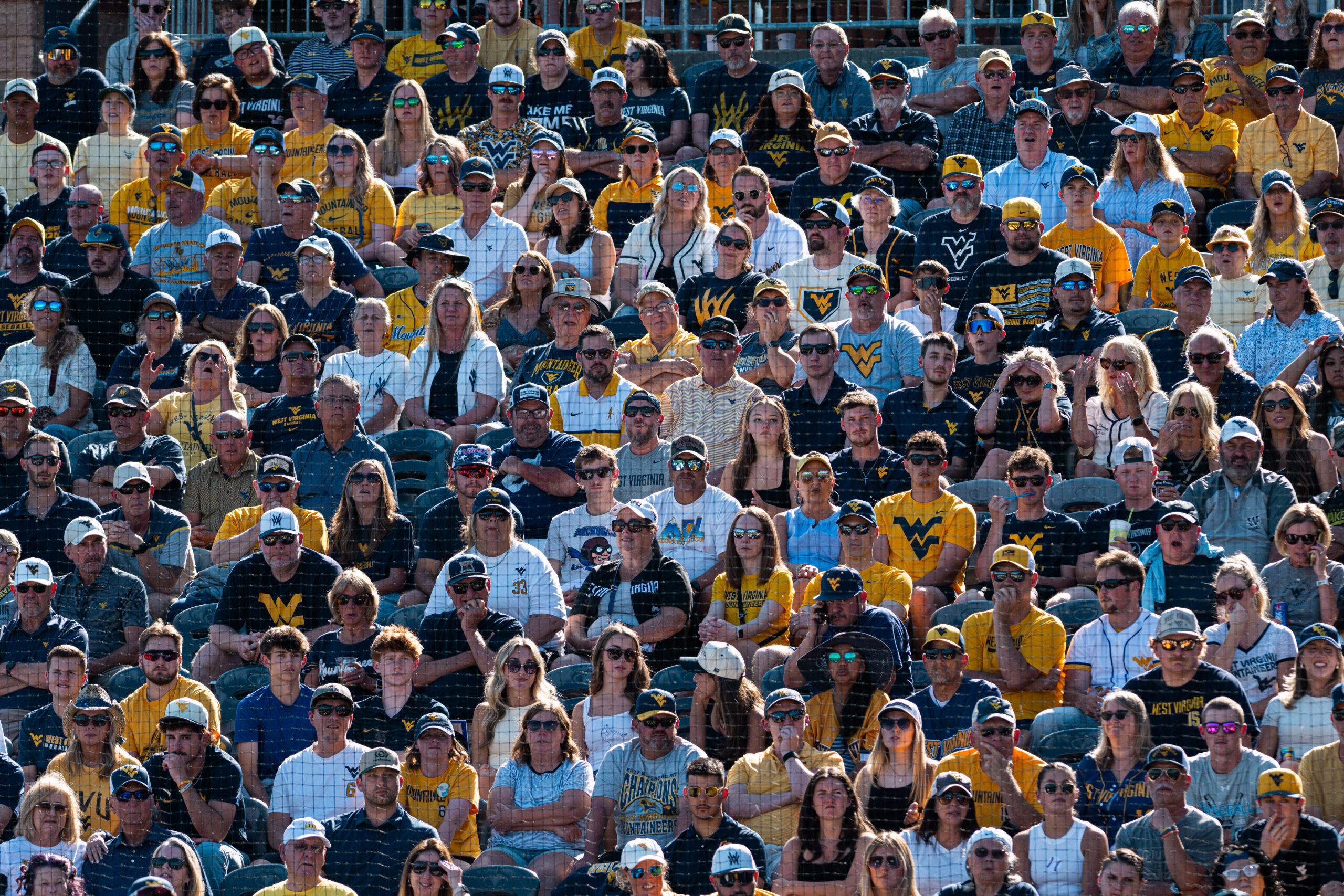 WVU fans packed the Ken, helping the Mountaineers beat Binghamton in Game 1 of the Morgantown Regional